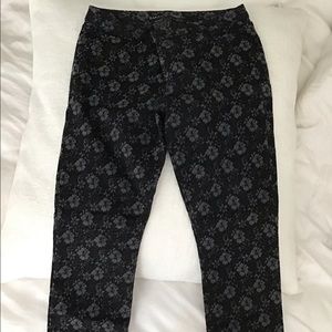 Floral Jean Pants, great for dressing up/down
